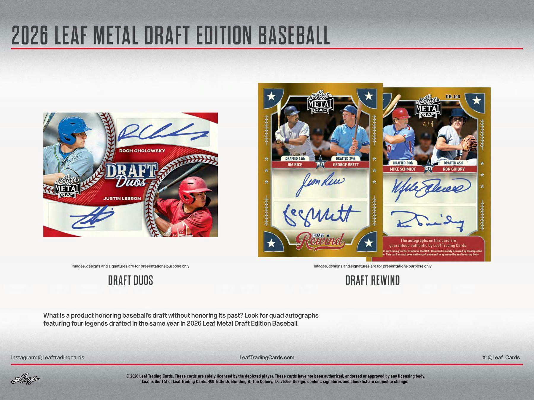 2026 Leaf Metal Draft Baseball Hobby Box | Columbia Sports Cards | Columbia Hobby - Sports Card Boxes - Toploaders - Card Savers.