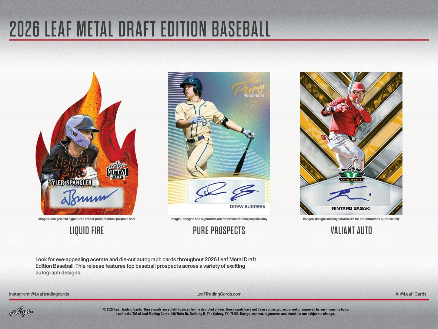 2026 Leaf Metal Draft Baseball Hobby Box | Columbia Sports Cards | Columbia Hobby - Sports Card Boxes - Toploaders - Card Savers.