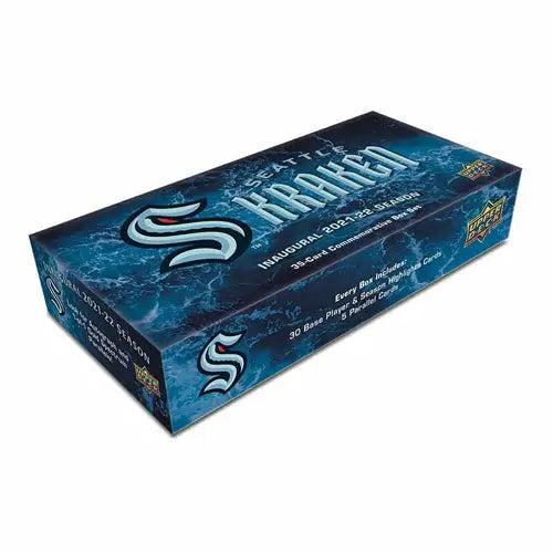 21-22 Upper Deck Seattle Kraken Hockey Box Set - Hockey Card Box