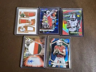 ’23/’24,’25 Bowman U Chrome/Best ’25 NT Collegiate ’25 Prizm Draft Miami Lot - Football Card Single