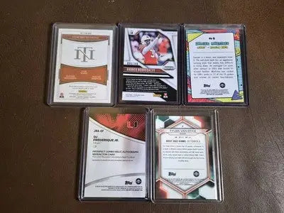 ’23/’24,’25 Bowman U Chrome/Best ’25 NT Collegiate ’25 Prizm Draft Miami Lot - Football Card Single