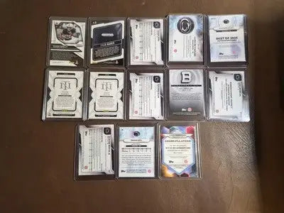 ’23 ’25 Bowman U/Panini Prizm Draft Picks/NT Collegiate Penn State Lot 4 autos - Football Card Single