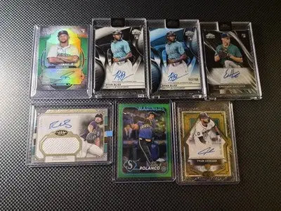 ’24-25 Mariners Card Lot 6 autos - Baseball Card Single