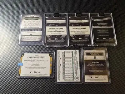 ’24-25 Mariners Card Lot 6 autos - Baseball Card Single