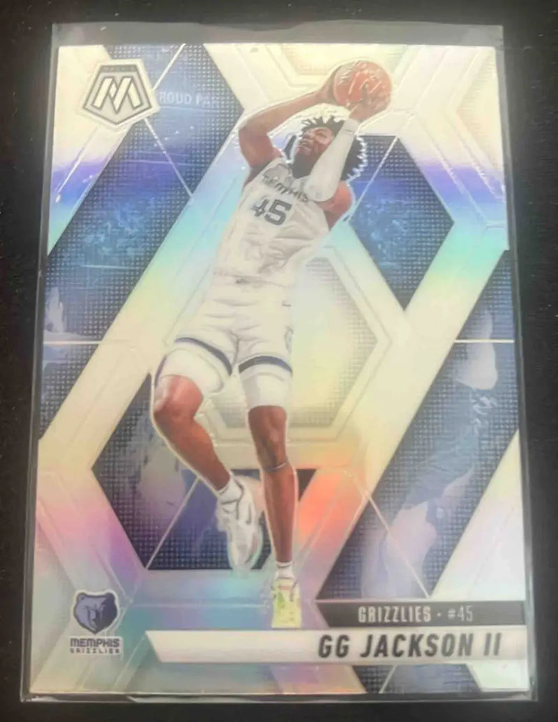 Panini Mosiac Prizm Silver GG Jackson II Memphis Grizzlies basketball card image