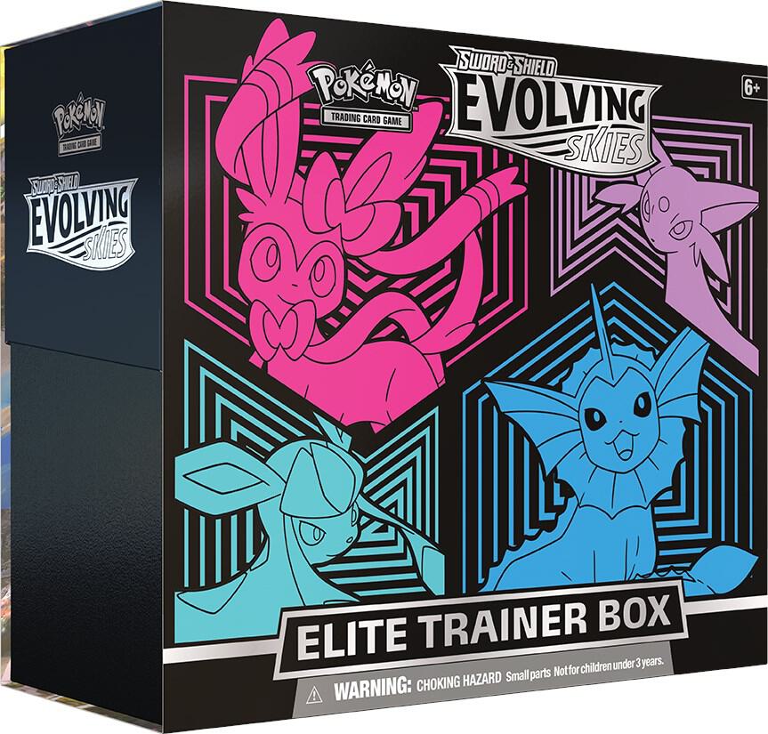 Pokemon Sword & Shield Evolving Skies Elite Trainer Box | Columbia Sports Cards