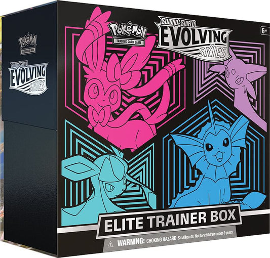 Pokemon Sword & Shield Evolving Skies Elite Trainer Box | Columbia Sports Cards