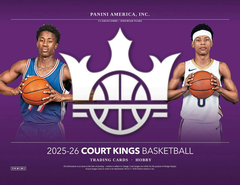 2025/26 Panini Court Kings Basketball Hobby Box | Columbia Sports Cards | Columbia Hobby - Sports Card Boxes - Toploaders - Card Savers.