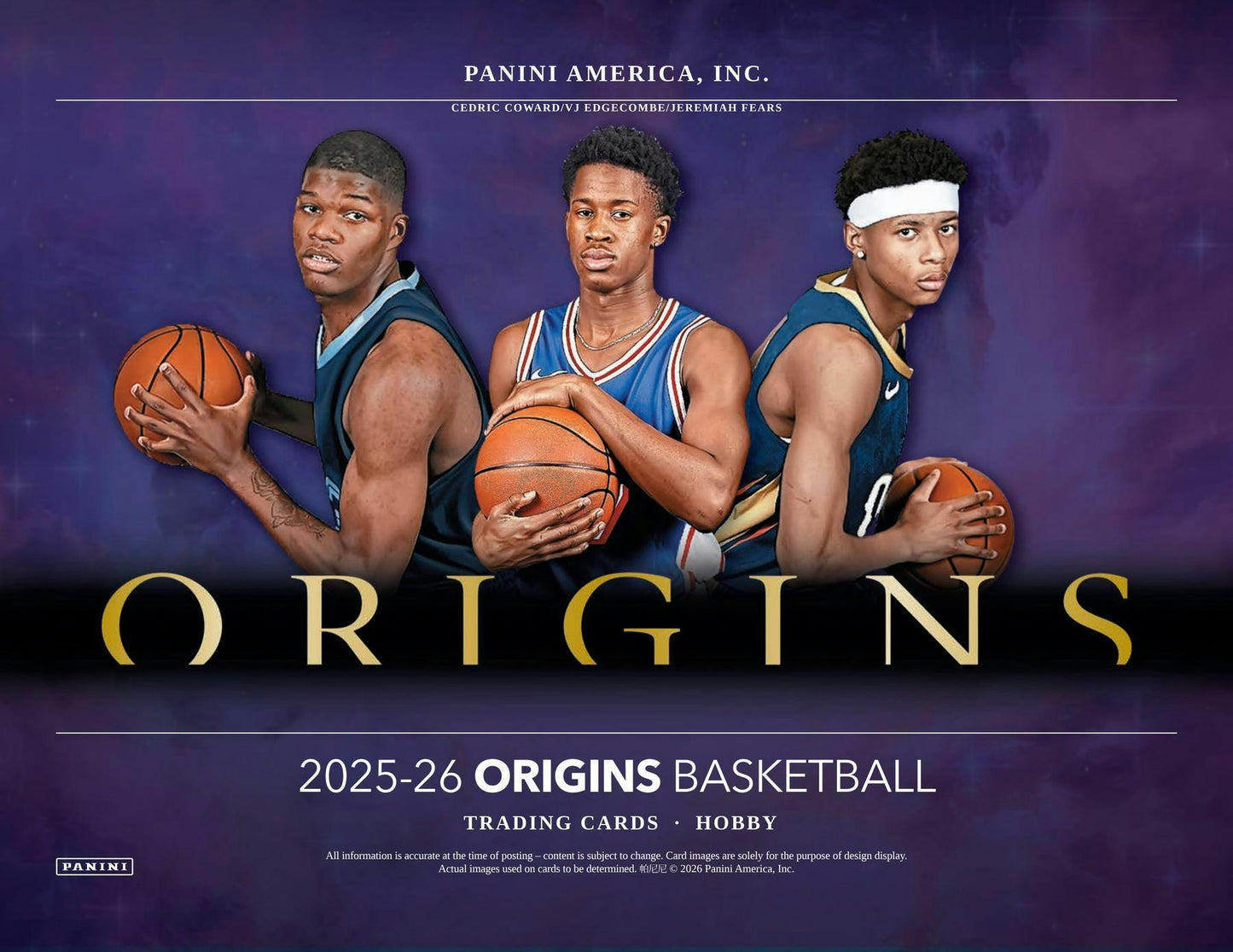 2025/26 Panini Origins Basketball Hobby Box | Columbia Sports Cards | Columbia Hobby - Sports Card Boxes - Toploaders - Card Savers.
