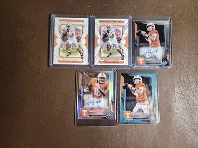 ’25 Bowman University Chrome/’25 NT Collegiate Tennessee Vols Card Lot 2 autos - Baseball Card Single