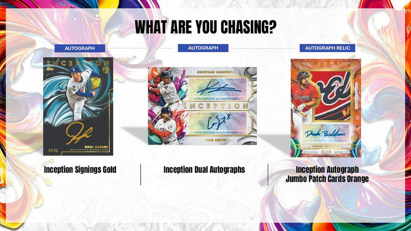 2025 Topps Inception Baseball Hobby Box | Columbia Sports Cards | Columbia Hobby - Sports Card Boxes - Toploaders - Card Savers.