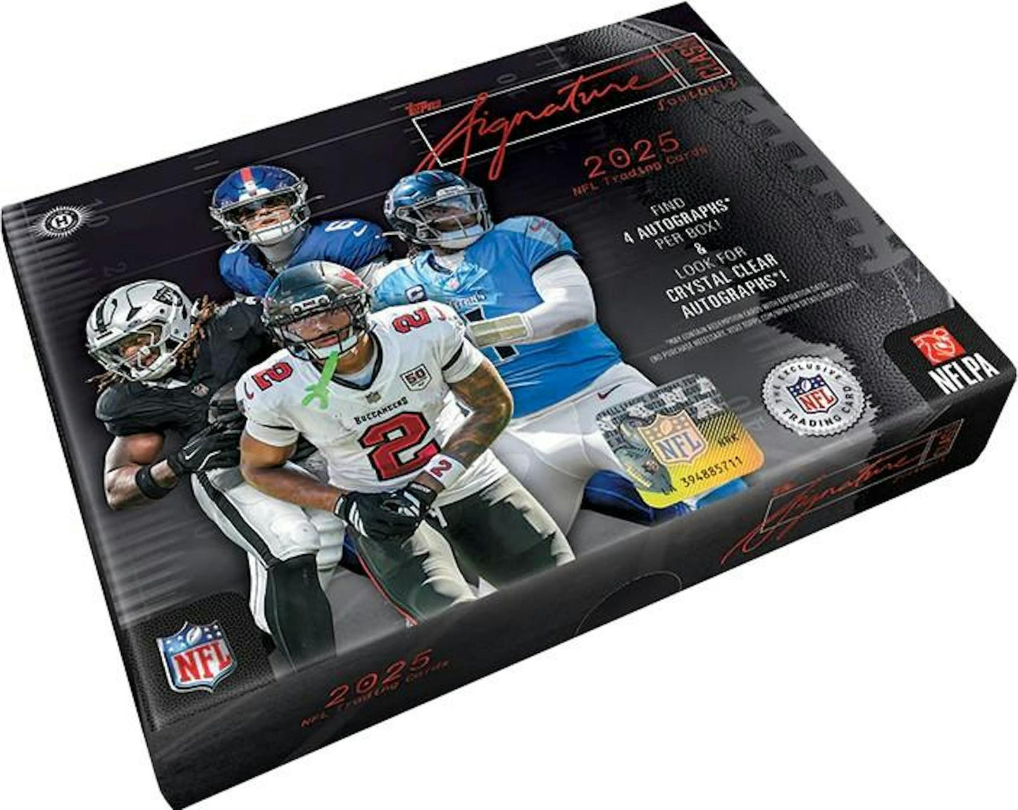 2025 Topps Signature Class Football Hobby Jumbo Box
Topps Signature Class football autograph card
Leviathans SSP football insert card