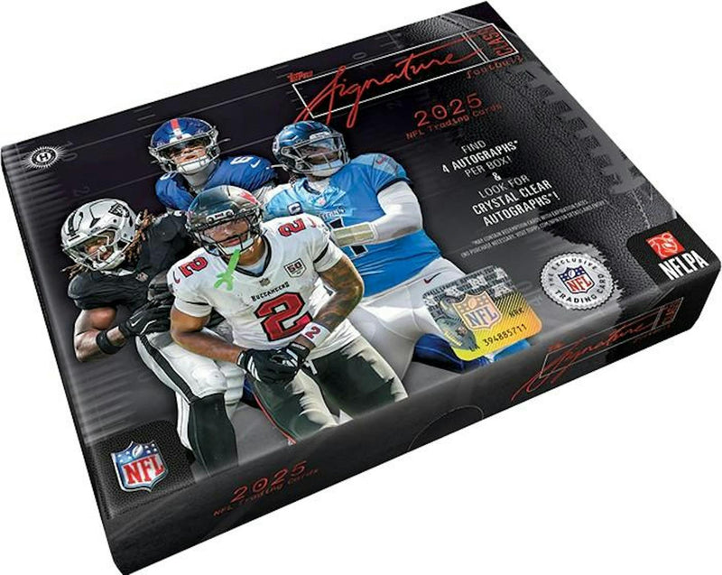 2025 Topps Signature Class Football Hobby Jumbo Box
Topps Signature Class football autograph card
Leviathans SSP football insert card