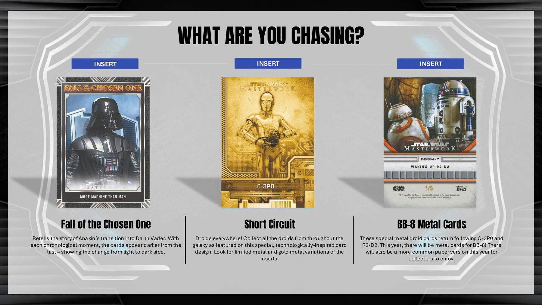 2025 Topps Star Wars Masterwork Hobby Box | Columbia Sports Cards | Columbia Hobby - Sports Card Boxes - Toploaders - Card Savers.