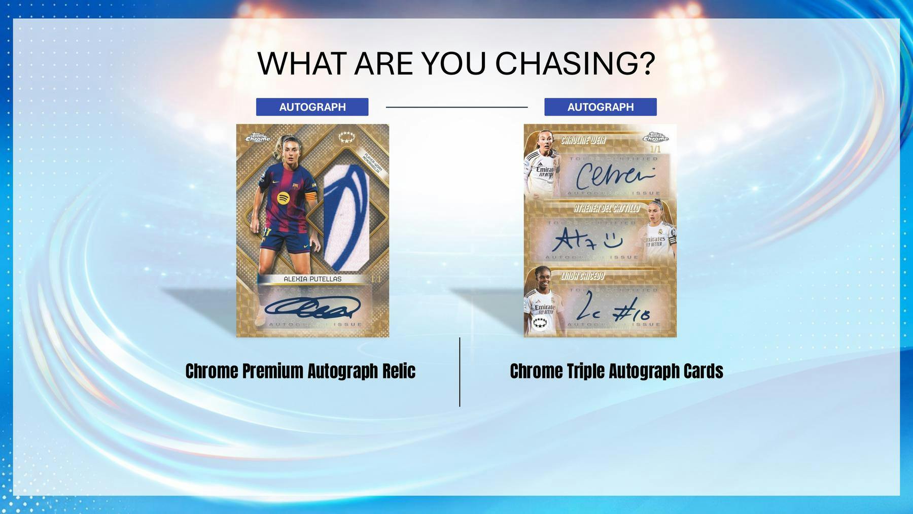2025/26 Topps Chrome Women's UEFA Champions League Soccer Hobby Box | Columbia Sports Cards | Columbia Hobby - Sports Card Boxes - Toploaders - Card Savers.