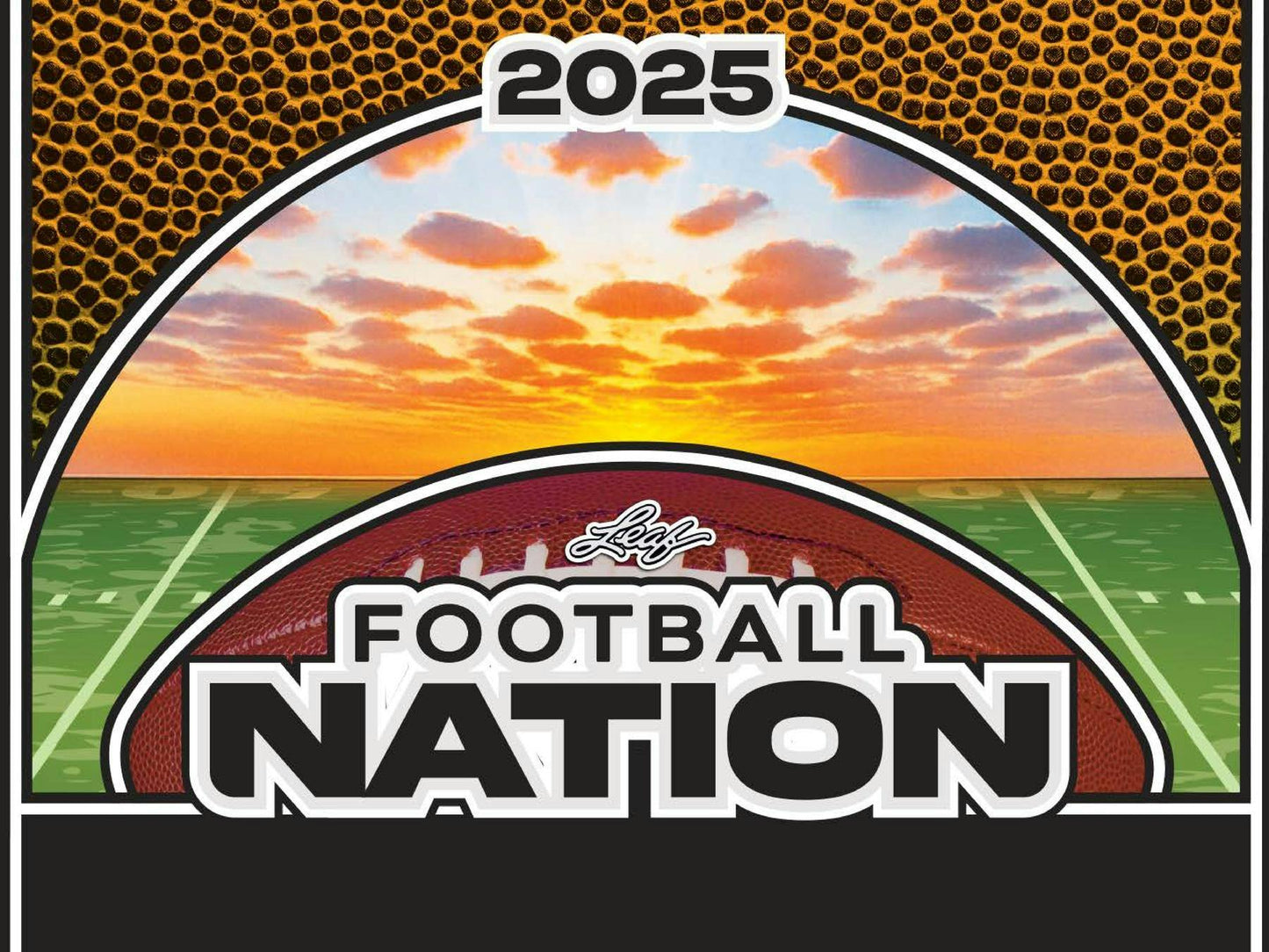 2025 Leaf Football Nation Hobby Jumbo Box Front

2025 Leaf Football Nation Hobby Jumbo Box Back

2025 Leaf Football Nation Hobby Jumbo Autograph Card Spread

2025 Leaf Football Nation Metal Autograph Card

2025 Leaf Football Nation Acetate Autograph Card

2025 Leaf Football Nation Multi-Signed Autograph Card