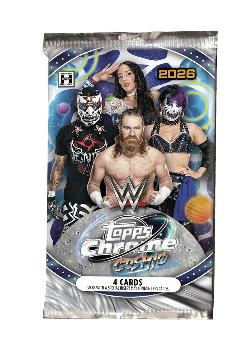 2026 Topps Cosmic Chrome WWE Wrestling Hobby Box | Columbia Sports Cards | Columbia Hobby - Sports Card Boxes - Toploaders - Card Savers.