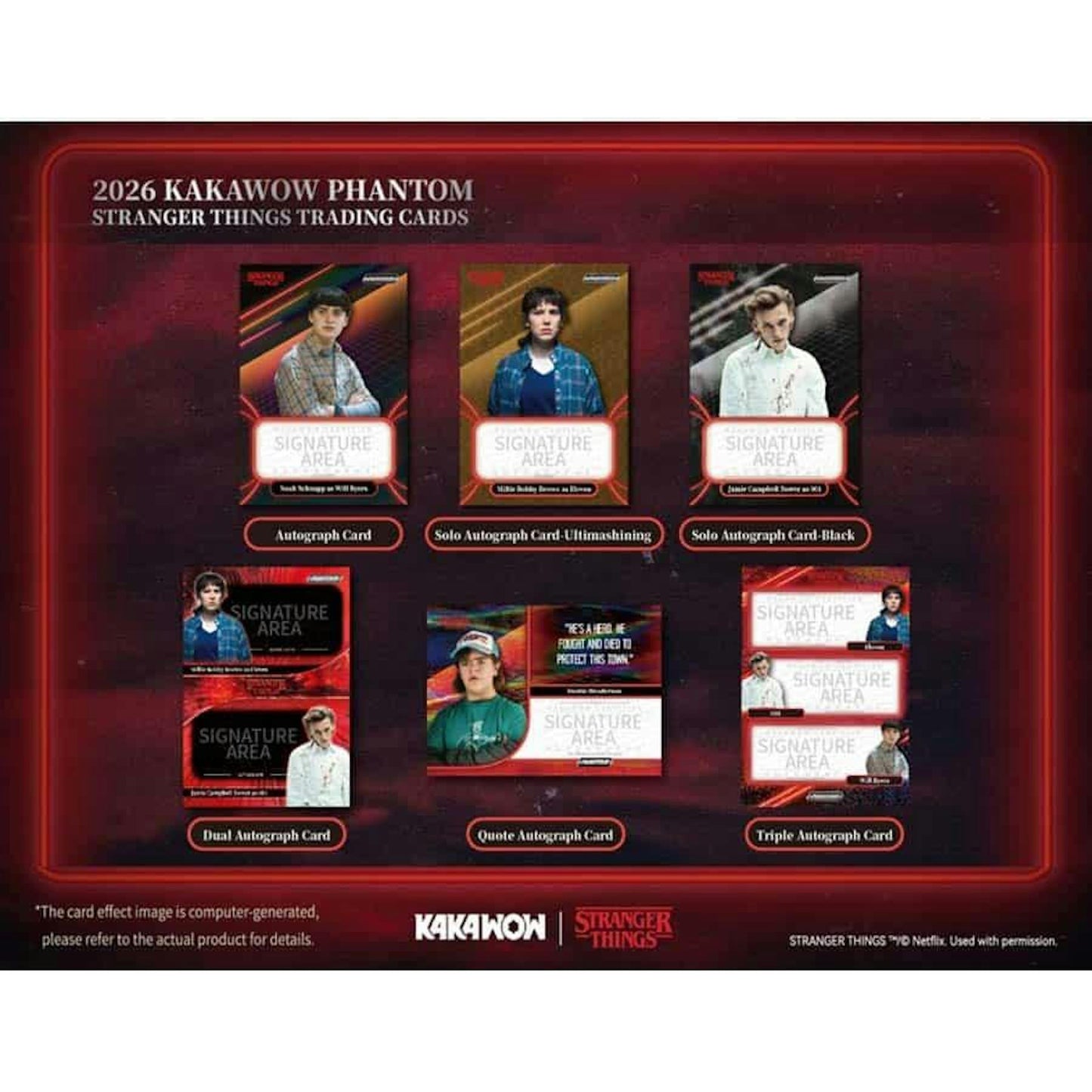 2026 Kakawow Phantom Stranger Things Hobby Box | Columbia Sports Cards