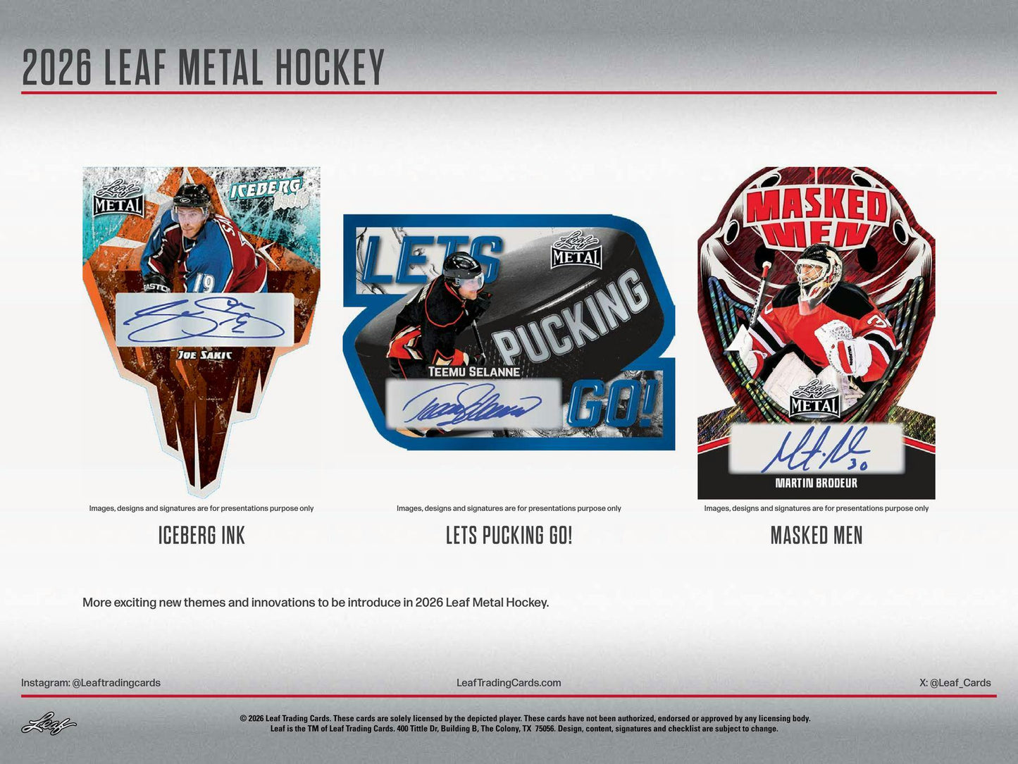 2026 Leaf Metal Hockey Hobby Box | Columbia Sports Cards | Columbia Hobby - Sports Card Boxes - Toploaders - Card Savers.