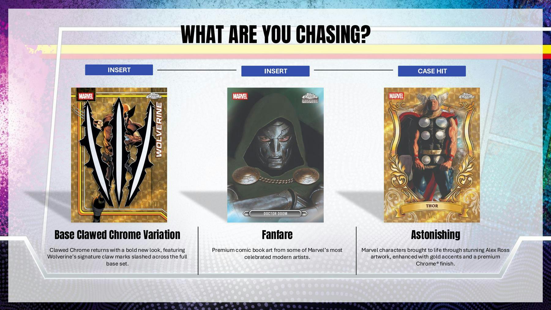 2026 Topps Chrome Marvel Comics Blaster Box | Marvel Trading Cards | Columbia Hobby - Sports Card Boxes - Toploaders - Card Savers.
