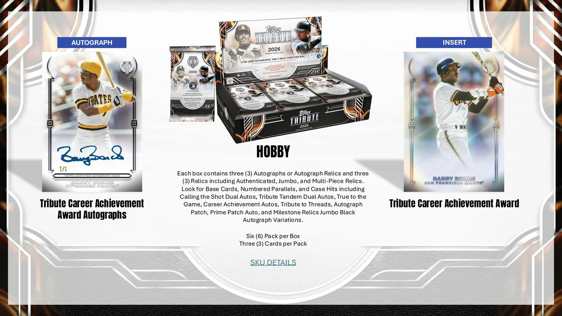 2026 Topps Tribute Baseball Hobby Box | Columbia Sports Cards | Columbia Hobby - Sports Card Boxes - Toploaders - Card Savers.