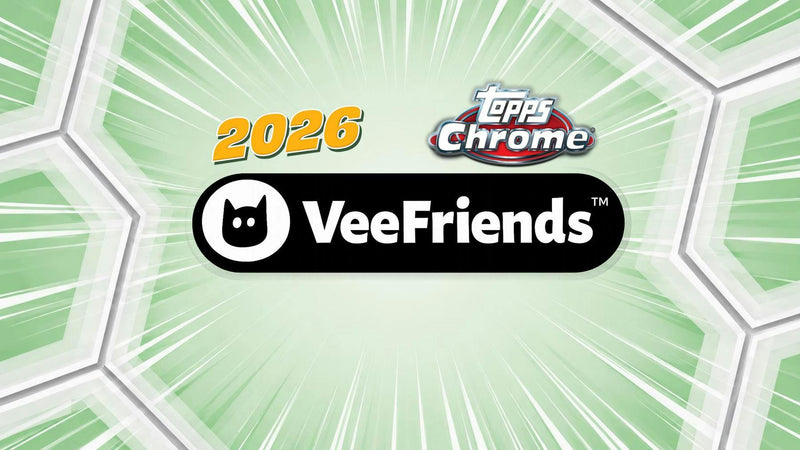 2026 Topps Chrome VeeFriends Blaster Box | Columbia Sports Cards | Columbia Hobby - Sports Card Boxes - Toploaders - Card Savers.