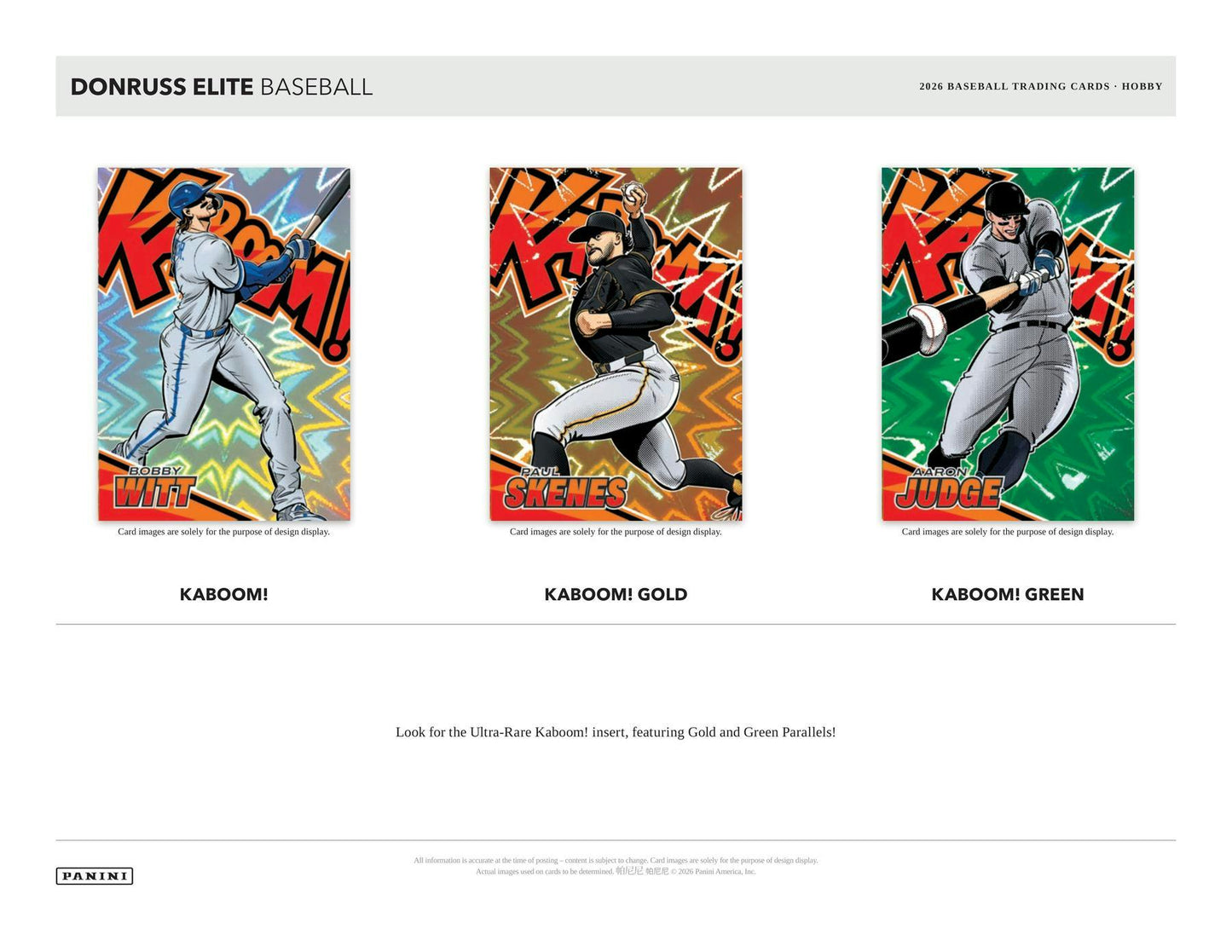2026 Panini Donruss Elite Baseball Hobby Box | Columbia Sports Cards | Columbia Hobby - Sports Card Boxes - Toploaders - Card Savers.