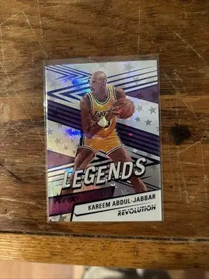 2024-25 Panini Revolution Legends Kareem Abdul-Jabbar #151 Blue Astro /99 - Basketball Card Single
