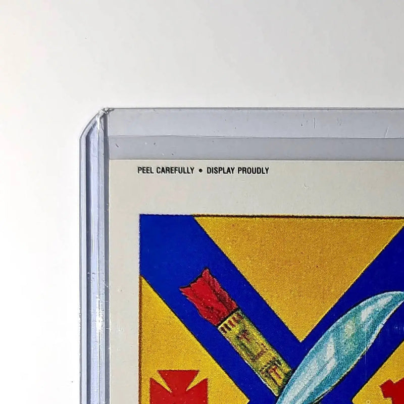 2nd Infantry Motto: Do Not Touch Me 1991 Topps Desert Storm #16 Sticker