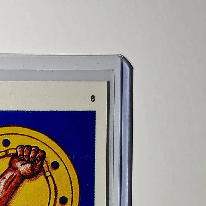 34th Armor Motto: The Strong Arm for Victory 1991 Topps Desert Storm #8 Sticker