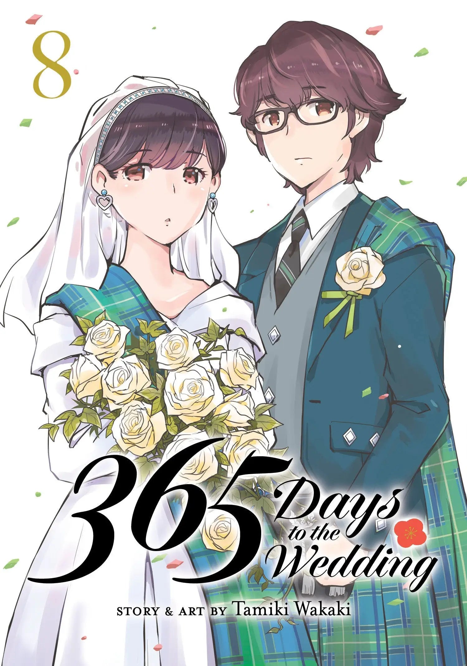 Manga wedding volume cover featuring a bride and groom by Oohara Takuya and Honjouji Rika