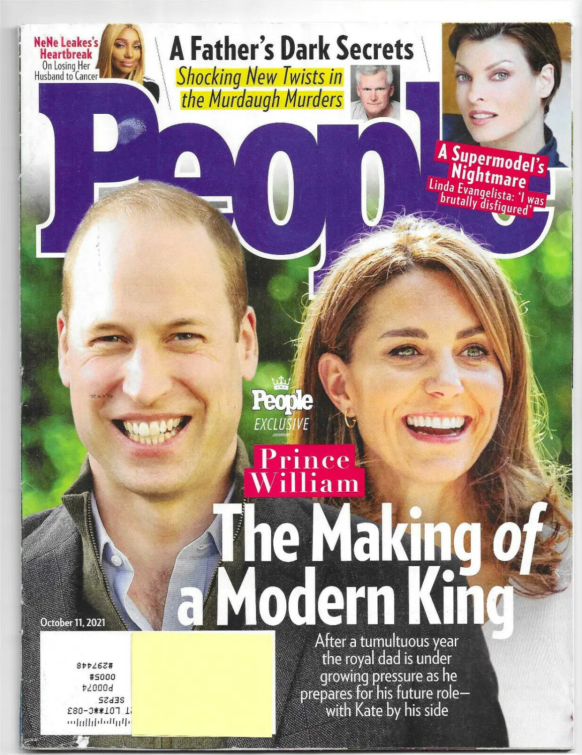 People Magazine October 11th 2021 The Making of a Modern Day King Prince William