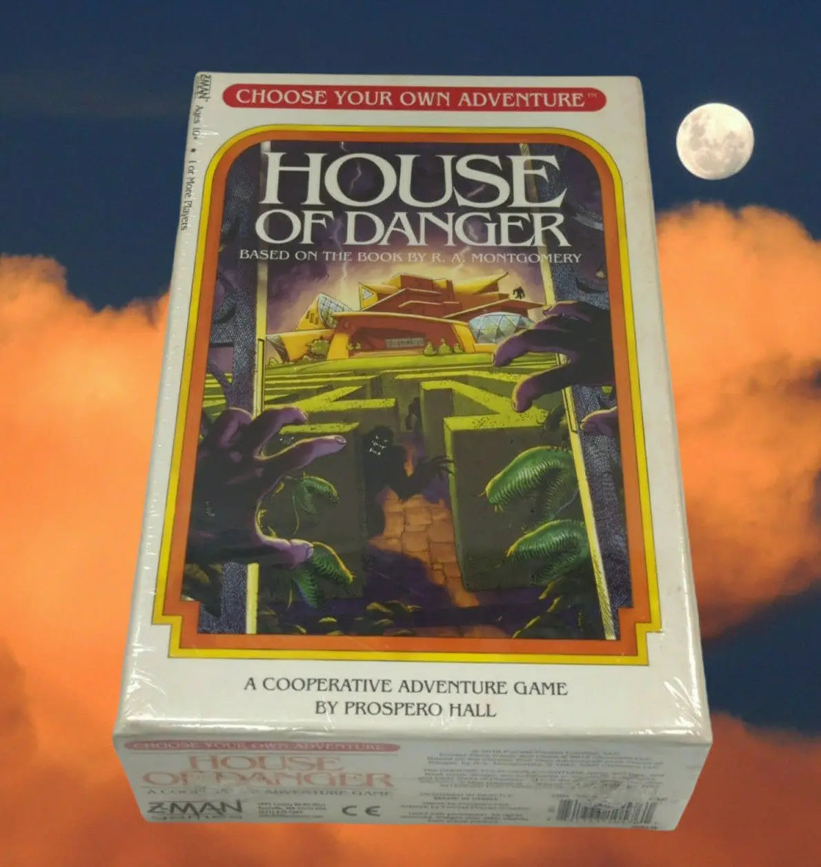 2018 Choose Your Own Adventure: House of Danger by R.A. Montgomery board game