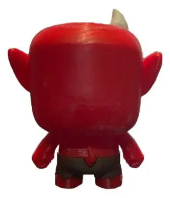 3D Printed Antyferno Figure – Devil with Pitchfork - Collectibles