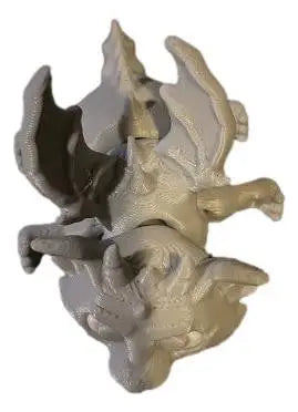 3D Printed Baby Gargoyle Figure – Articulated Fantasy Collectible - Collectibles