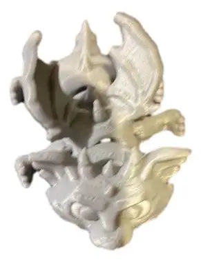 3D Printed Baby Gargoyle Figure – Articulated Fantasy Collectible - Collectibles