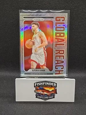 2024-25 Panini Prizm - Global Reach Alperen Sengun #1 Silver Prizm - Basketball Card Single