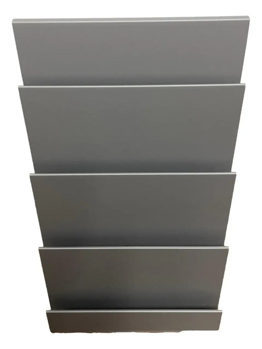 4-Tier Trading Card Display Stand Holds PSA SGC Slabs Sports Cards & TCG GREY - Supplies