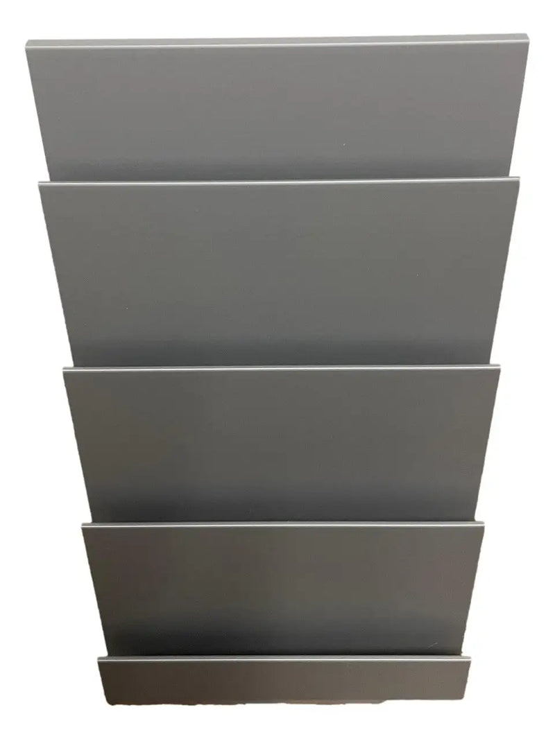 4-Tier Trading Card Display Stand Holds PSA SGC Slabs Sports Cards & TCG GREY