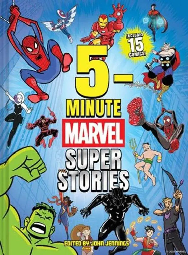 5 Minute Marvel Super Stories Hardcover - Comic Book