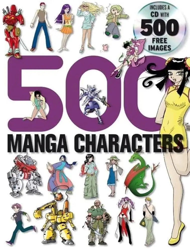 500 Manga Characters TPB - Novels