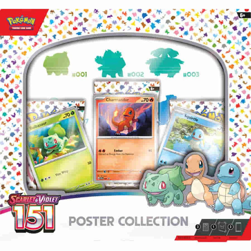 Pokemon Scarlet & Violet: 151 Poster Collection Box | Columbia Sports Cards