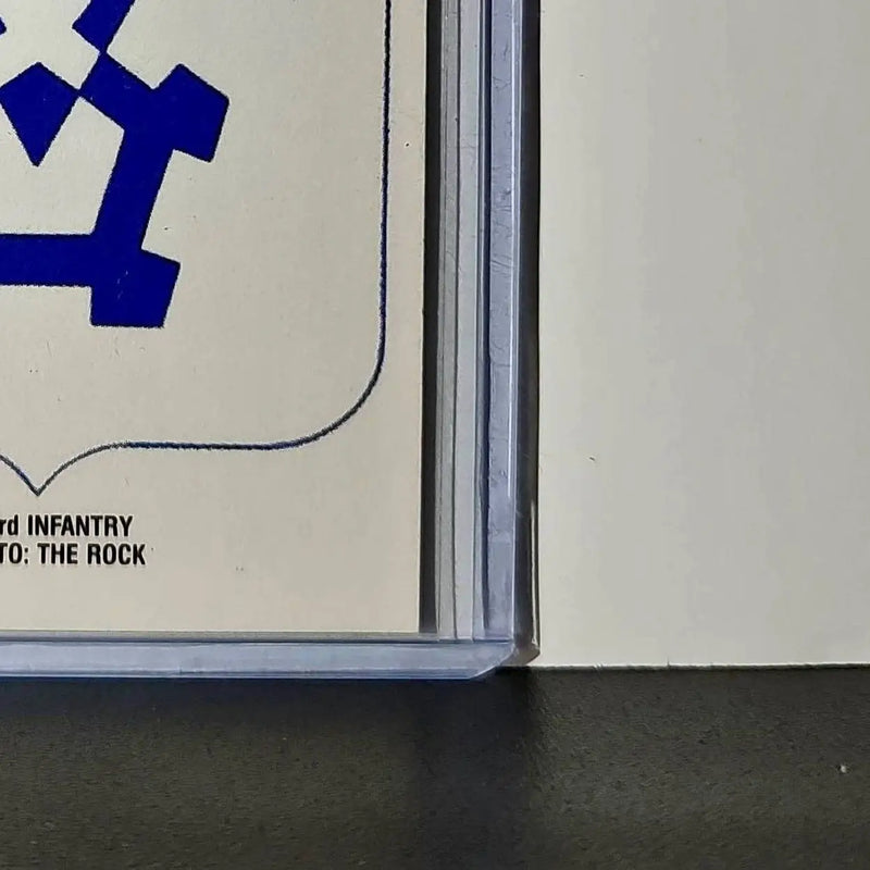 503rd Infantry Motto: The Rock 1991 Topps Desert Storm #12 Sticker Card