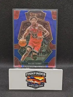 2022-23 Panini Select - Premier Level Dalen Terry #188 Blue (RC) - Basketball Card Single