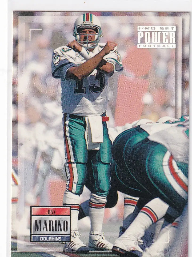 1993 PRO SET #13 DAN MARINO- MIAMI DOLPHINS