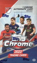 2022 Topps Chrome MLS Soccer Box