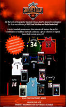 2022 Leaf Stitches and Slabs Basketball Jersey Box