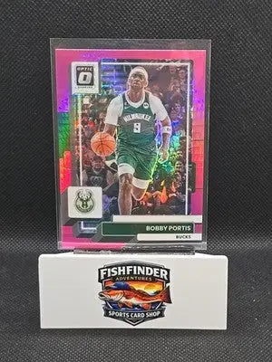 2022-23 Panini Donruss Optic - Bobby Portis #101 Pink Hyper Prizm - Basketball Card Single