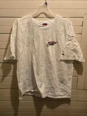 Champion Shirt Mens XXL White Nashville Dealer Conference 2023 Guitar Graphic - Apparel