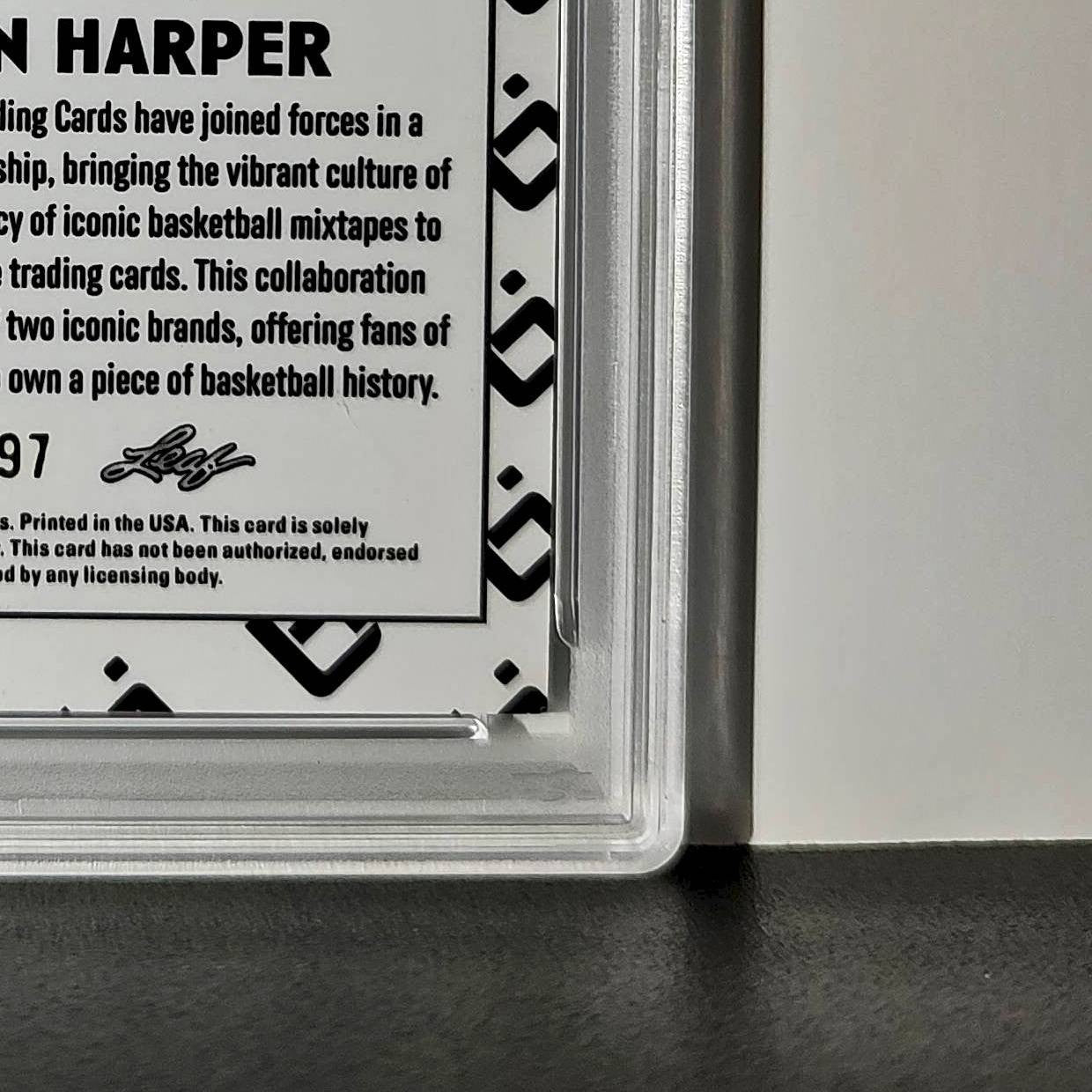 Dylan Harper 2025 Leaf Metal #BILA-DH1 Refractor PSA 9 Auto 10